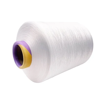 PBT DTY Corespun and Fabric Raw White and Dope Dyeing Fils de polyester